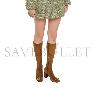 GUCCI WOMEN'S BOOT WITH HALF HORSEBIT  